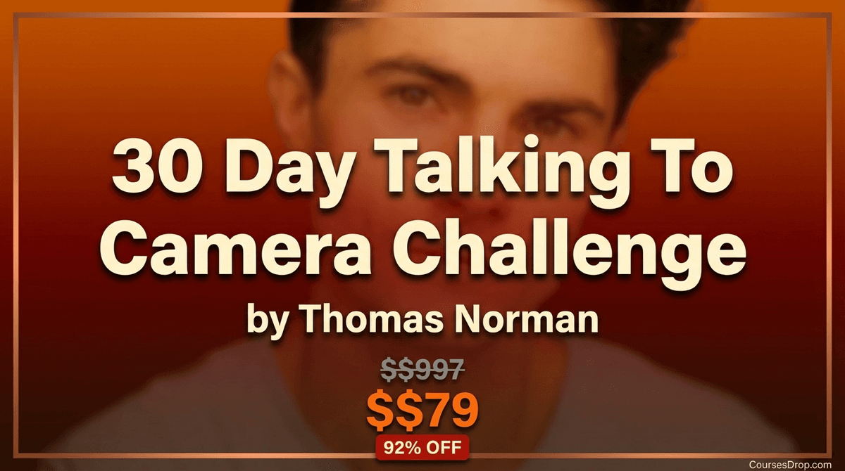 30 Day Talking To Camera Challenge
